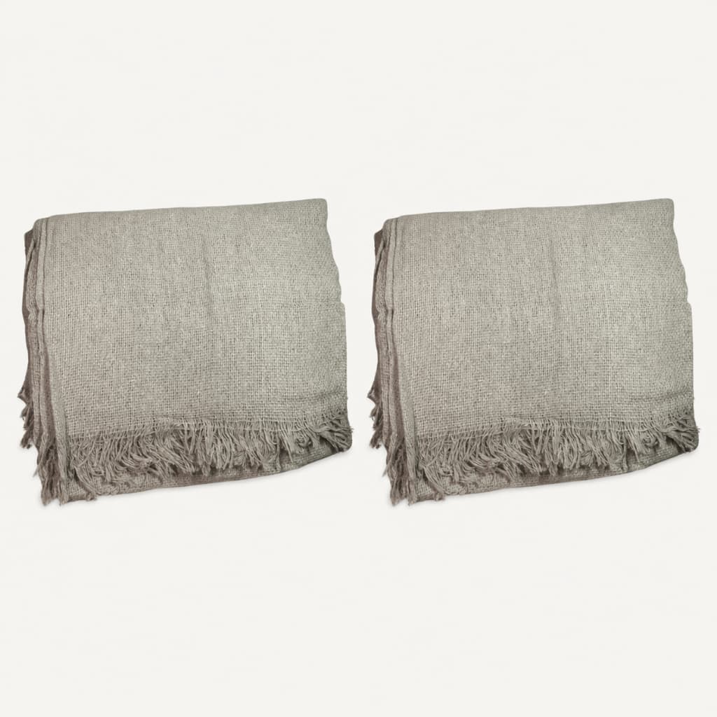 Kit 2 Mantas para Sofá Gigante Luxo 210x120 cm Tipo Capa Protetora Decorativa