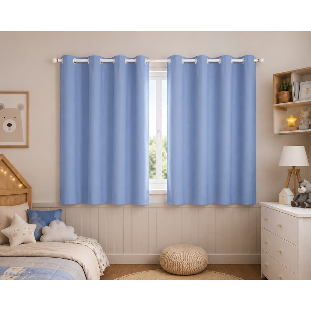 Cortina Infantil Tecido Oxford Antialérgico 2,20x1,40 Cortina Tecido Infantil Menino Menina