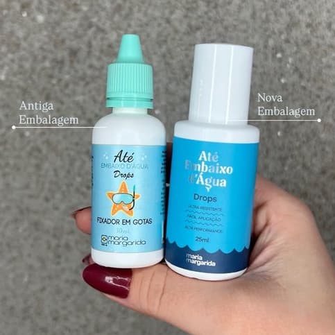 FIXADOR EM GOTAS DROPS ATÉ EMBAIXO D´ÁGUA - MARIA MARGARIDA