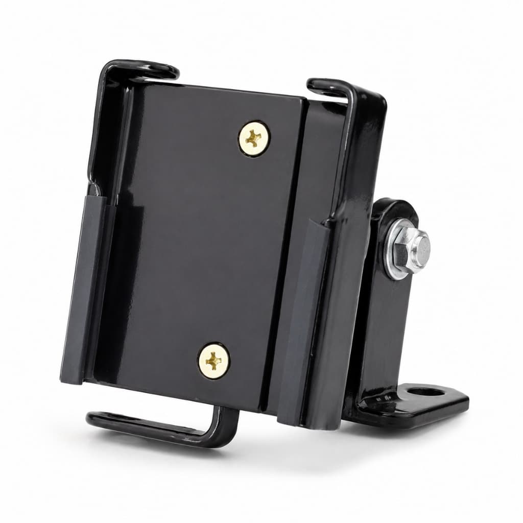 Kit 3 Suportes Celular Moto Retrovisor Metal Porta Smartphone para Motocicleta Fixação no Retrovisor