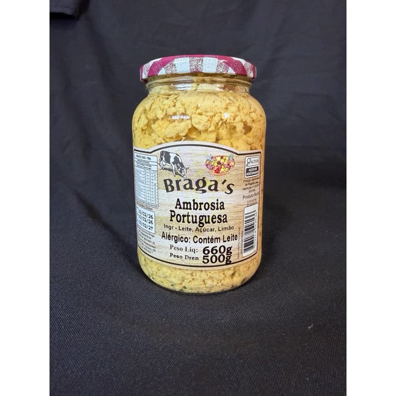 doce ambrosia portuguesa  bragas 500g