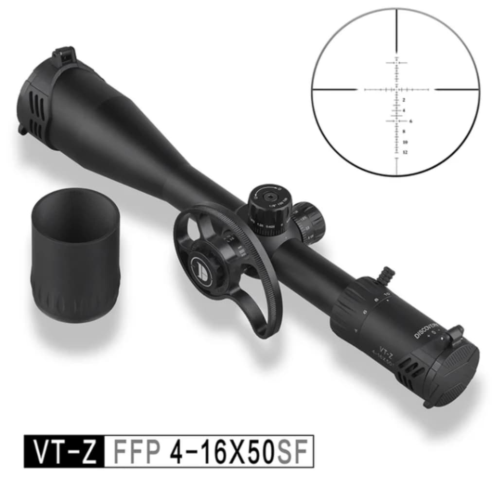 Discovery Luneta VT-Z 4-16x50SF FFP Primeiro Plano 22mm