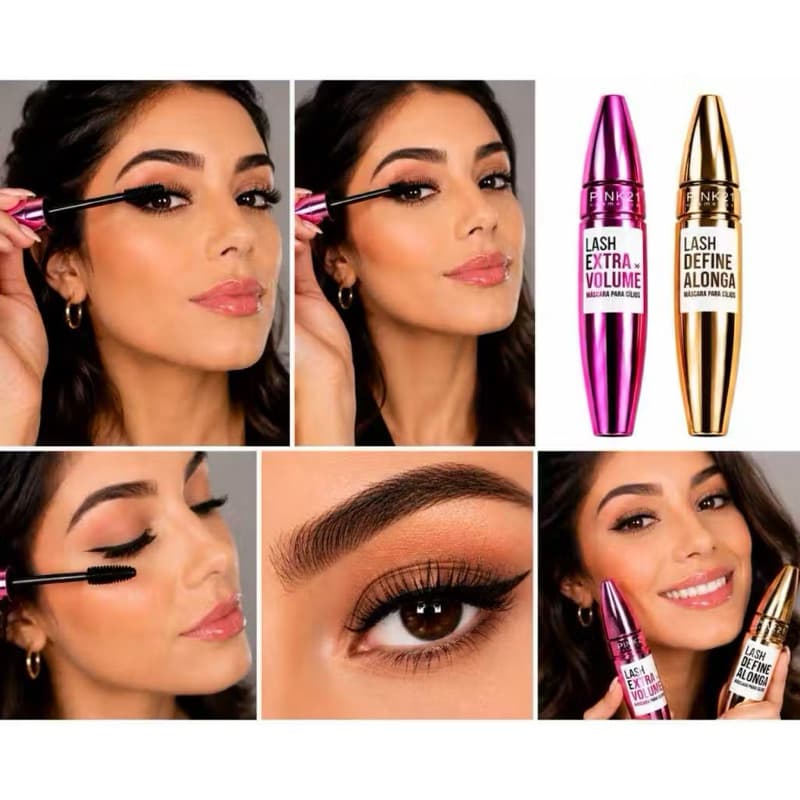 Máscara de Cílios Pink 21.Define,Alongamento & Máscara de Cílios Pink 21 – Define, Alongamento & Extra Volume