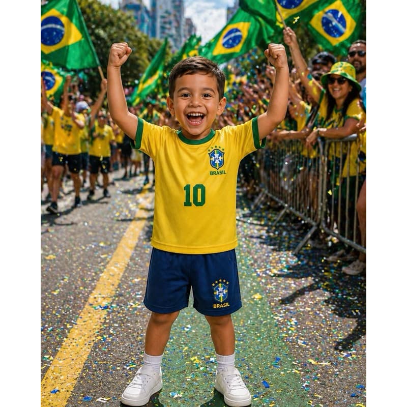 Conjunto Infantil Dry fit 2 ao 12 Anos