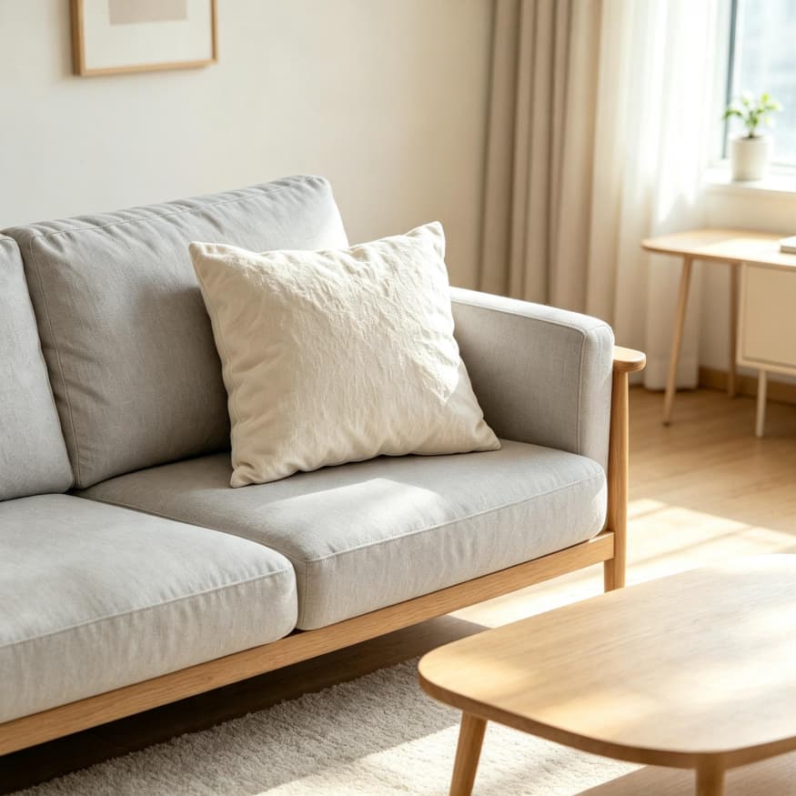 45x45cm Solid Woven Square Throw Pillow Cover, Decorative Cushion Cover for Sofa Bedroom Living Room Home Decoration