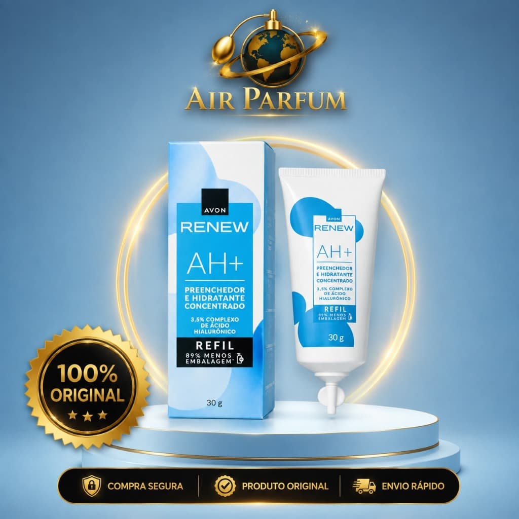 Refil Sérum Renew AH+ Avon 30g Ácido Hialurônico Preenchedor Hidratante