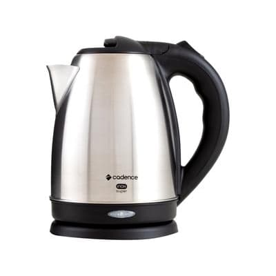 Chaleira Elétrica Cadence CEL821 Inox e Preto 1,8L 110v