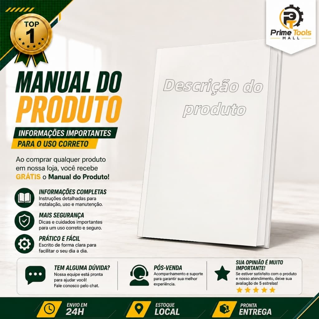 Esta é a instrução do produto que lhe damos como presente, entre em contato conosco se tiver algum problema de uso