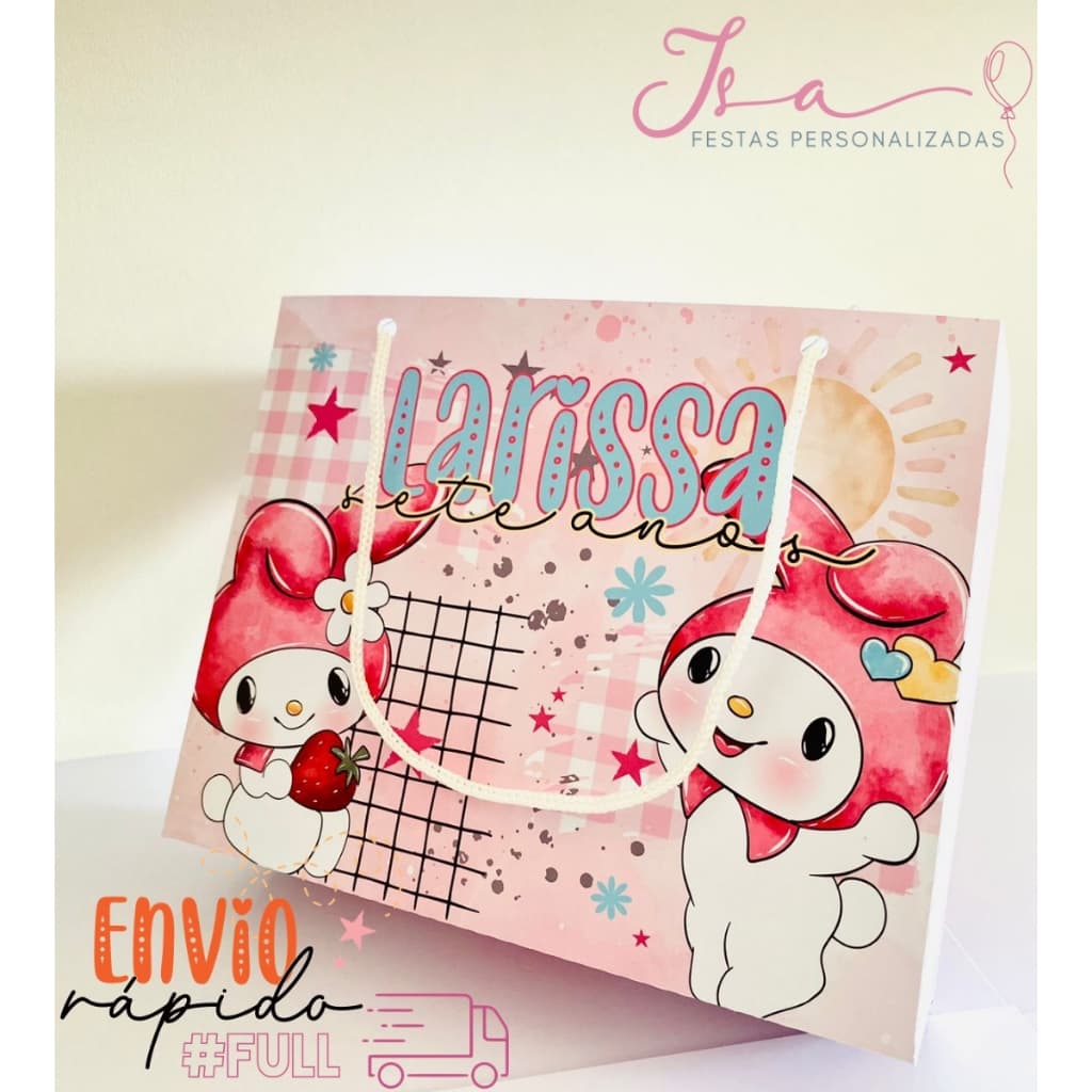 Sacolinhas Melody Personalizadas Kit Festa Infantil