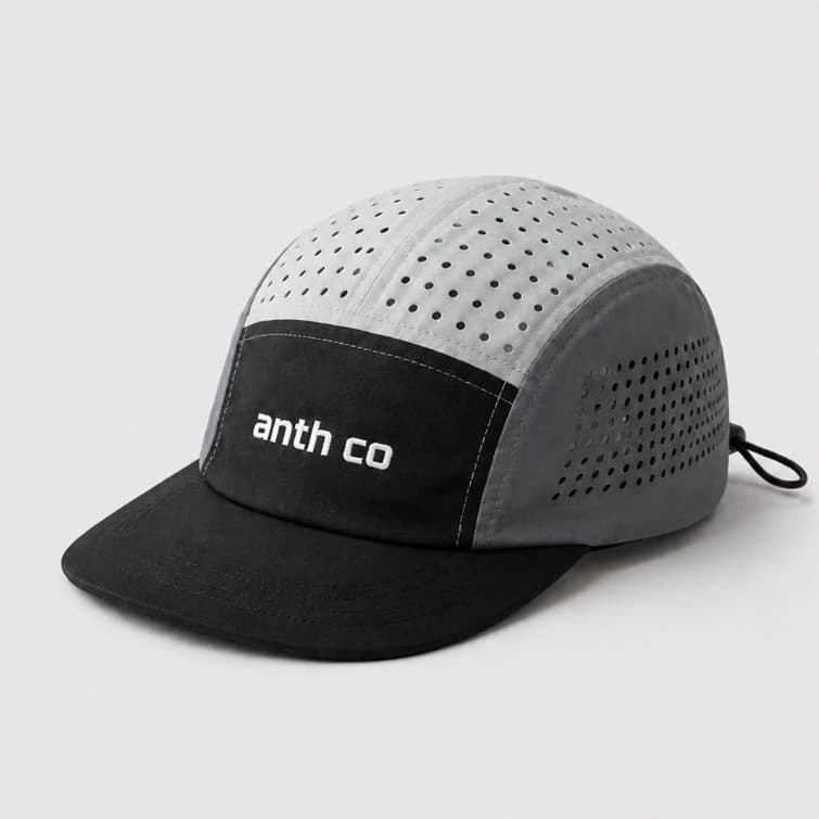 Boné Five Panel Esportivo Corrida Aba Curta Anth Co UV 50+ Academia Treino Casual Unissex