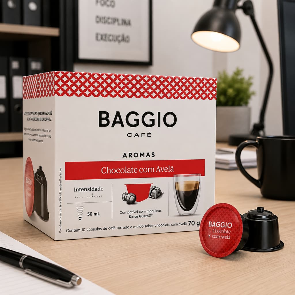 Capsulas Cafe Aromatizado Baggio Para Cafeteira Dolce Gusto