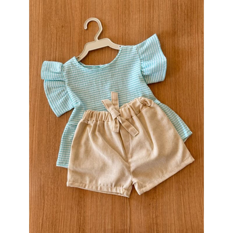 Conjunto infantil bebê menina 1 - 2 anos estampados