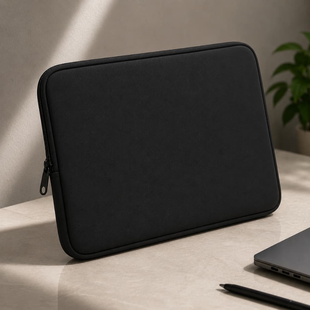 Capa Maleta Notebook Macbook 15,6' Polegadas Rígida Anti-Impacto Bolso Externo com Alça e Bolsa sem Bolso e sem Alça
