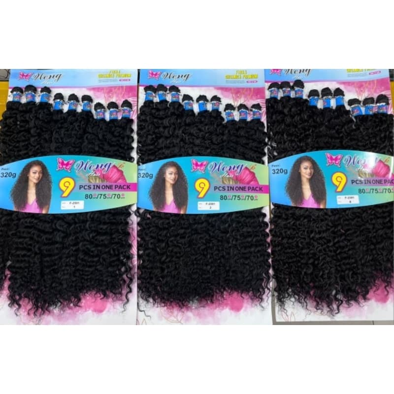 Cabelo Orgânico Cacheado Volumoso Modelo novo Weng