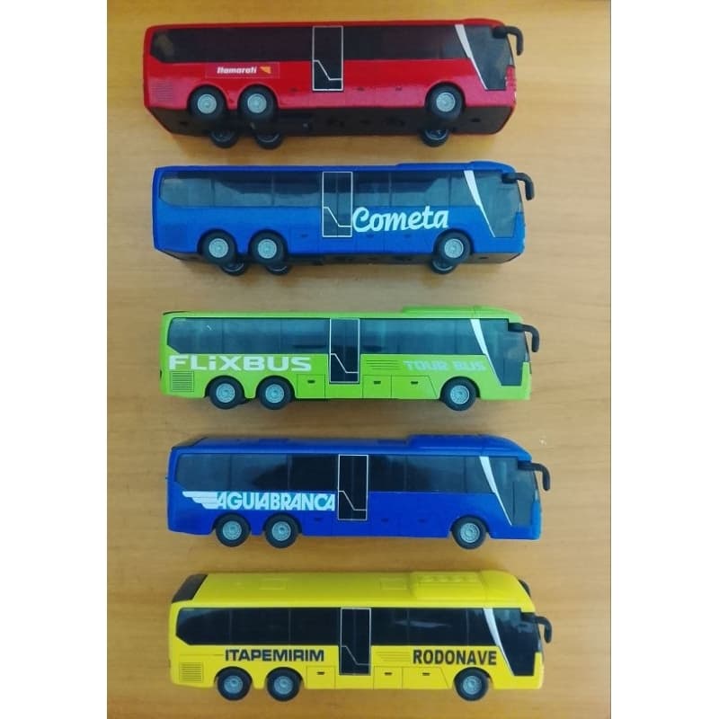 miniaturas de ônibus semi rodoviário leia descrição