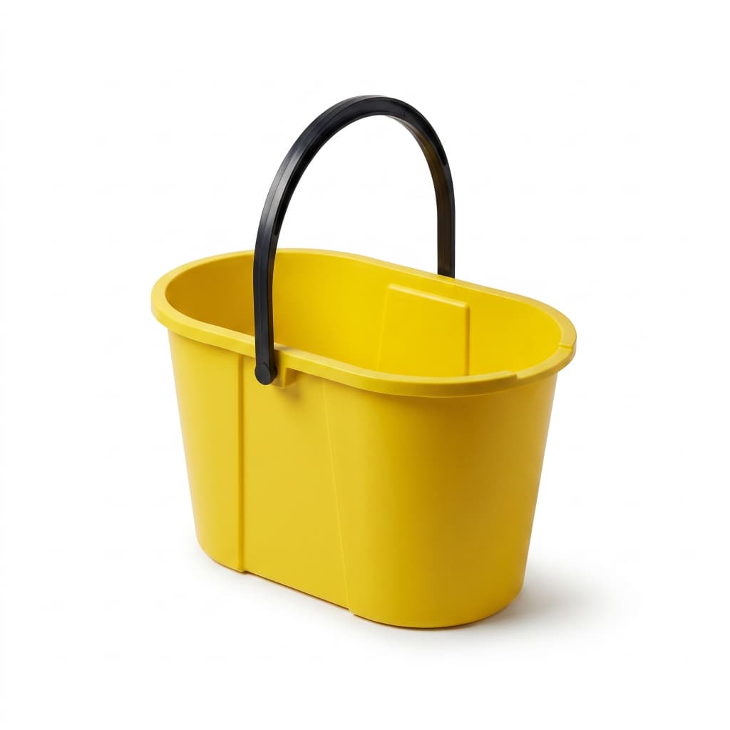 Balde Oval 10L Para Rodo Mop Esfregão Alça Reforçada AMRAP