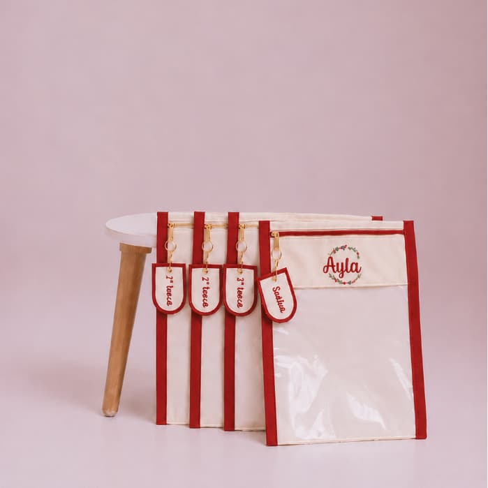 Kit 4 Saquinhos Organizadores Personalizados Para Troca de Roupa Práticos e espaçosos para passeio