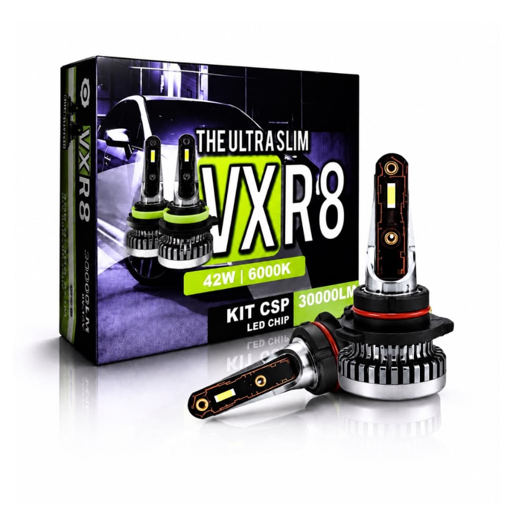 Par Lampada Ultra Led 6000k Hb4/9006 42w 12v Branco Frio Kit Lâmpada Led HB4 30000 Lumens