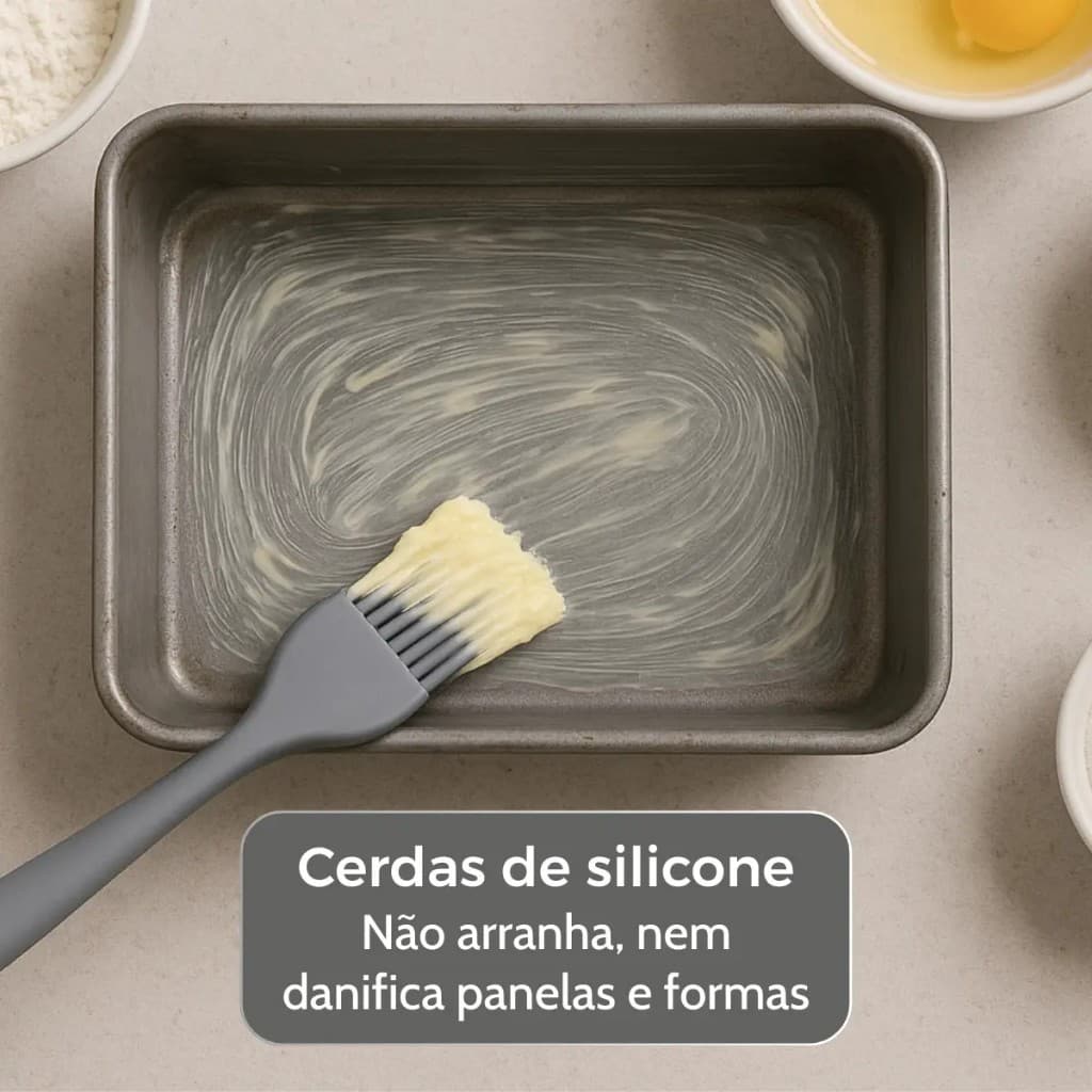 Pincel Paramount 799 De Silicone - Utensílio Culinário Para Cozinha