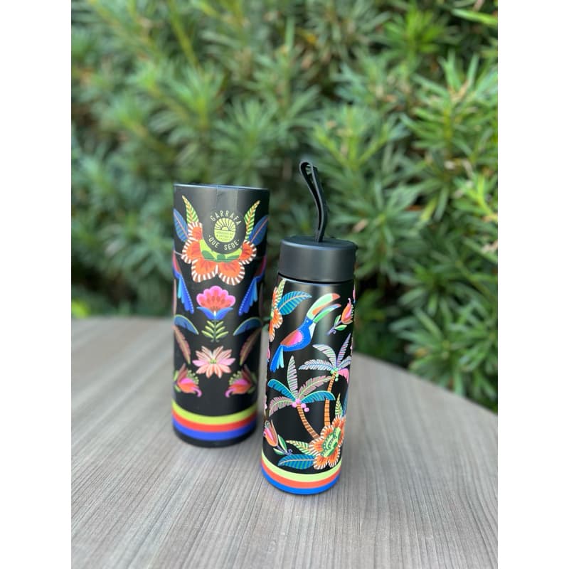 Garrafa Que Sede Farm Jardim Dos Pássaros 500ml