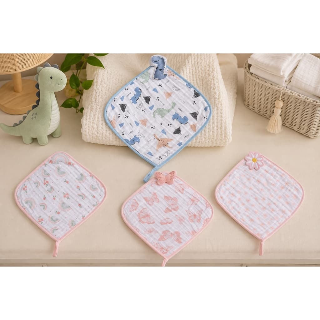 NANINHA/CHEIRINHO PAPI SOFT COM PRENDEDOR DE CHUPETA PARA BEBE C/BICHINHO CAIXA 30CMX30CM