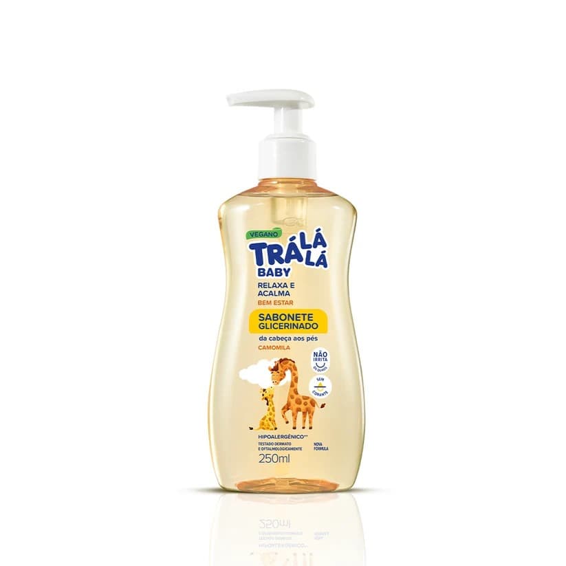Sabonete Líquido da Cabeça aos Pés Trá Lá Lá Baby - Bem Estar (250ml)