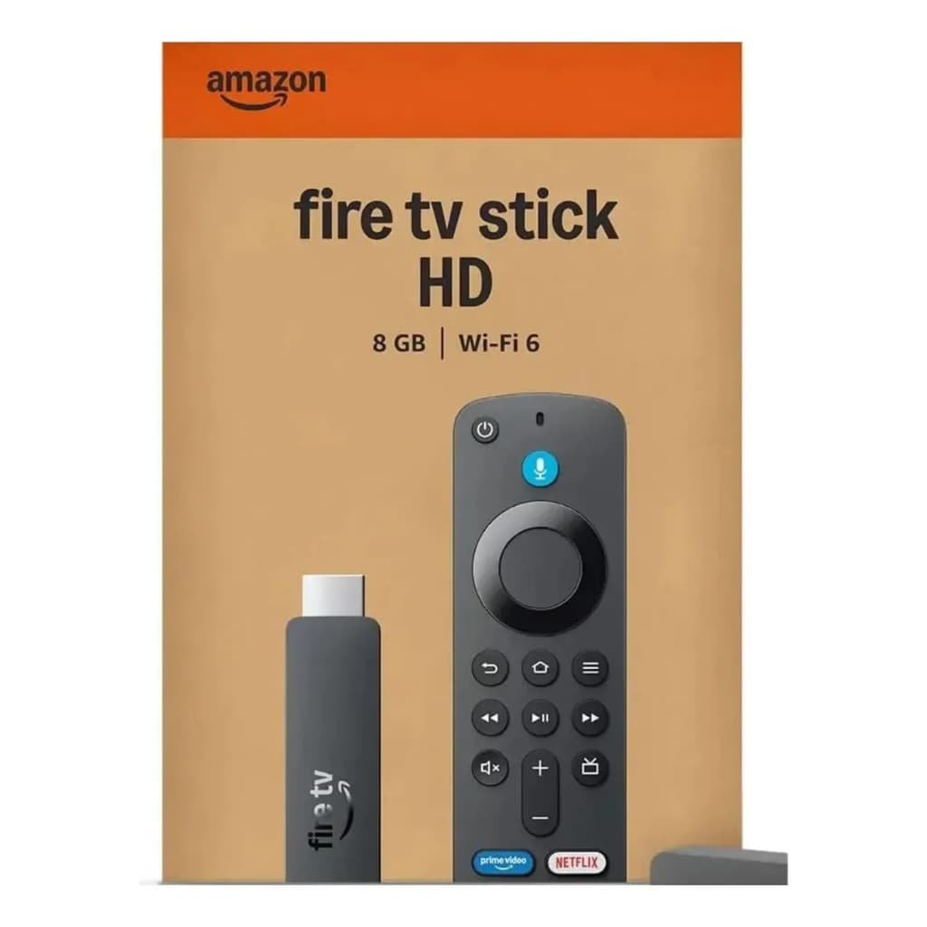 Amazon Fire TV Stick HD modelo 2027 Controle por Voz + Alexa