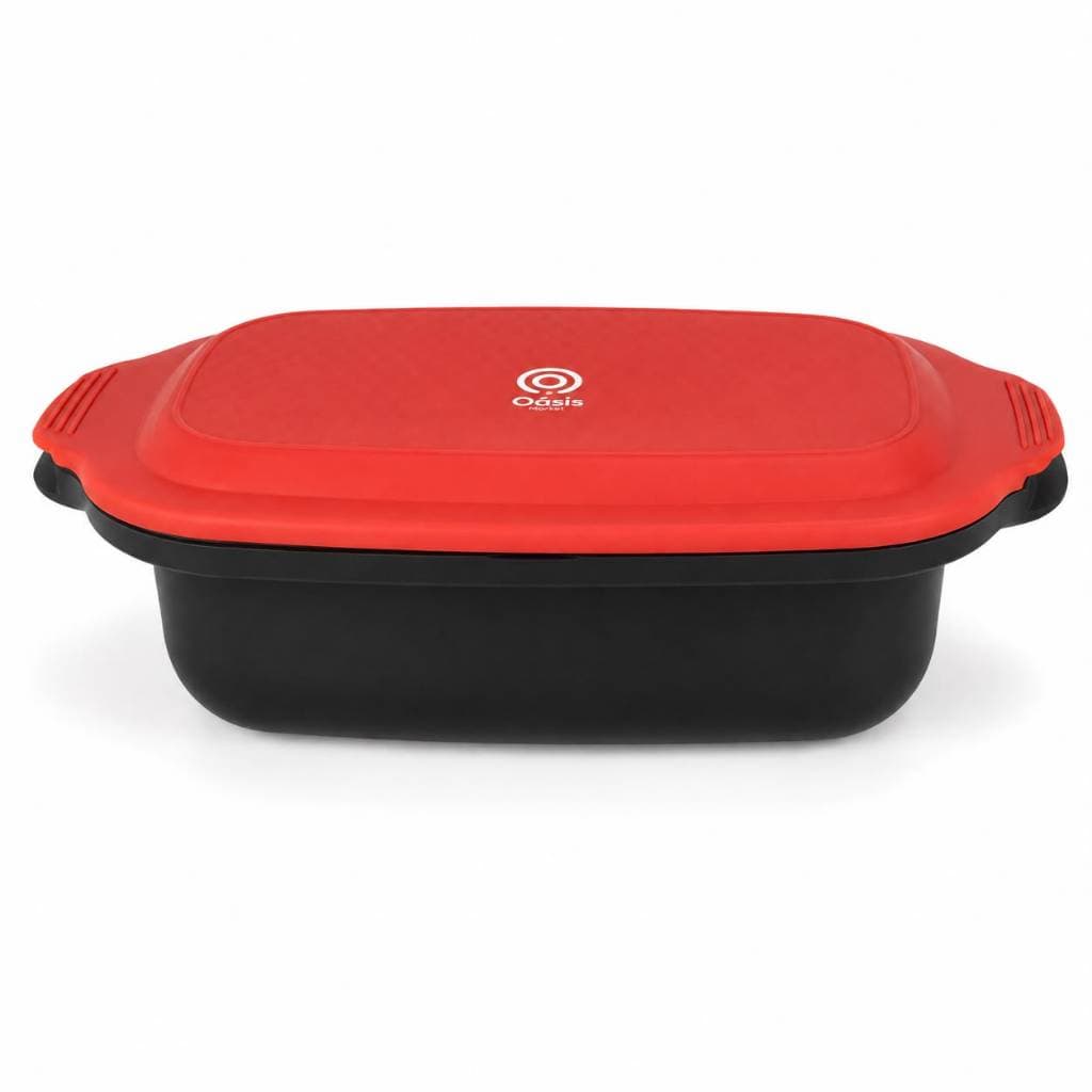 Frigideira para Micro-ondas Antiaderente 650ml Oásis Market OIH-2087