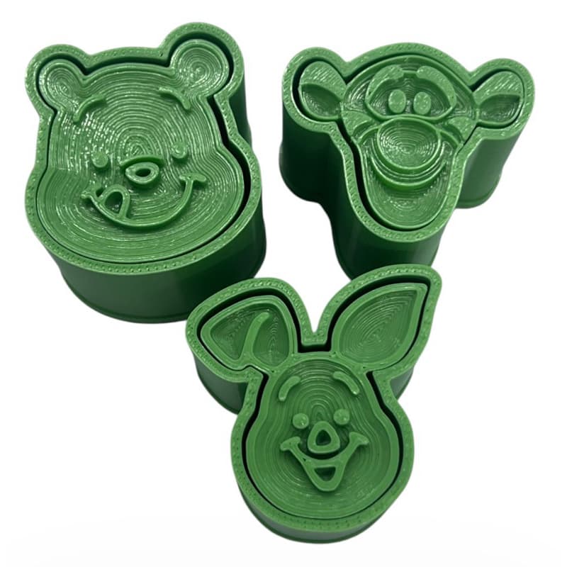 Modelador de Brigadeiros Ursinho Pooh Ejetor de Doces para Festa Infantil