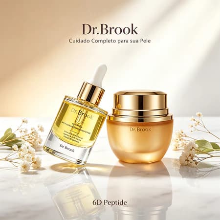 Kit Cuidado Facial Óleo Reparador e Creme Hidratante Reparador da Barreira Cutânea para Pele Sensível Mista Seca Madura