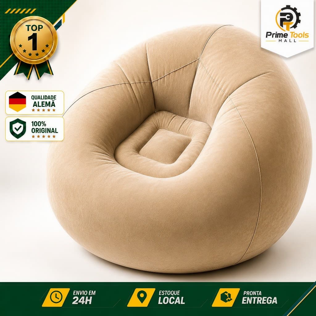 Portable Folding Lazy Round Spherical Inflatable Sofa