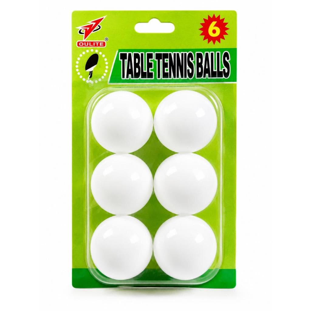 BOLA DE PING PONG KIT COM 6 BOLINHAS