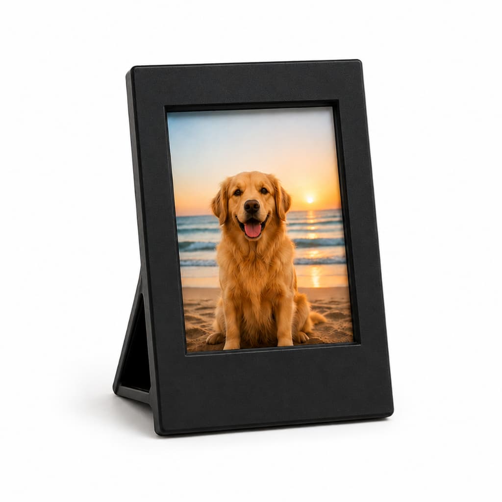 Mini Porta-Retratos para Fotos Instax Polaroide – Design Moderno com Suporte Inclinado