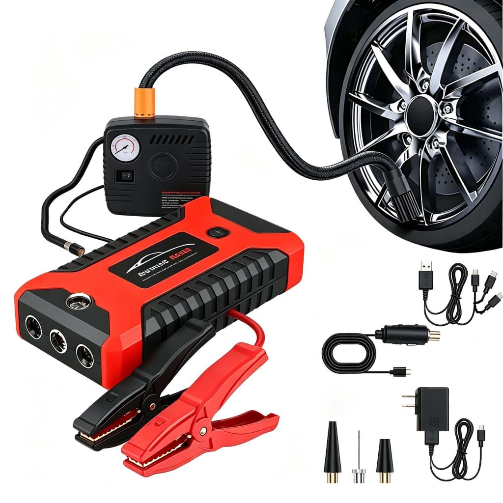 Mini Portable Rechargeable Digital USB Air Compressor Tire Inflator