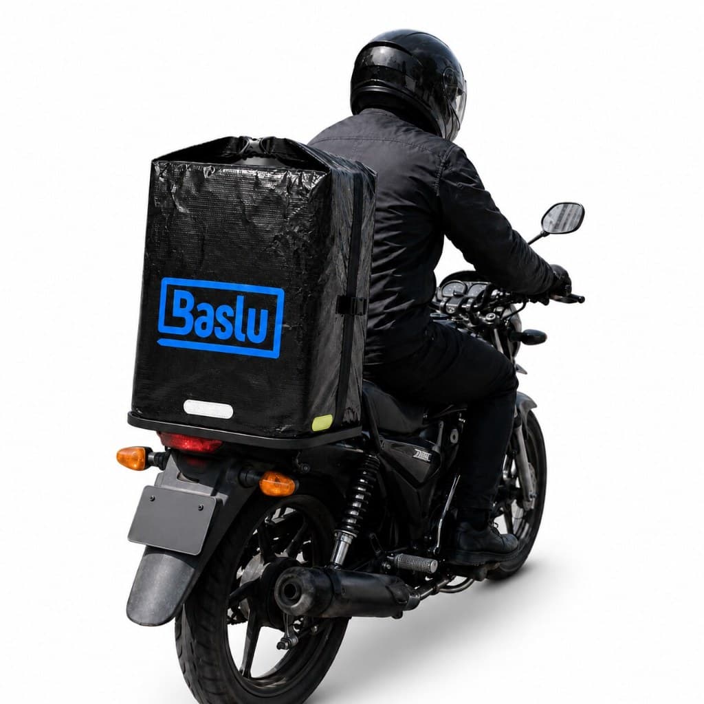 Bauleto Moto 45L Impermeável Para Motoboy Entregador