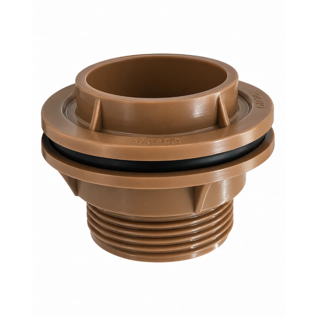 Flange Adaptador Pvc 20 25 32 40 50 e 60mm para Caixa DÁgua Cisterna