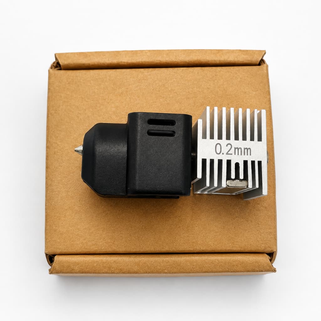 Kit Hotend Bambu Lab A1/a1 Mini - Bico 0.2mm Aço Inoxidável
