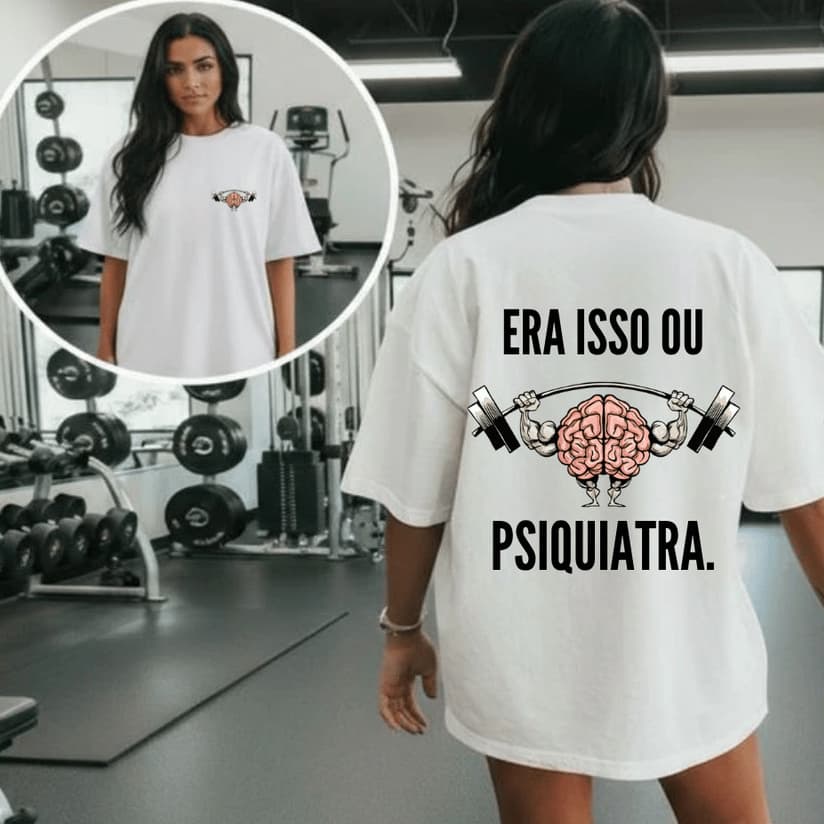 Camiseta Camisa T shirt 100% Algodão Premium Basica Confortavel Leve e Estilosa Fitness Academia Estampada