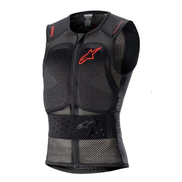 PROTETOR DE COLUNA ALPINESTARS NUCLEON FLEX PRÓ VEST – Preto e Vermelho