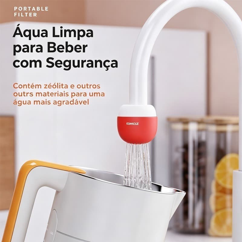 Coador Portátil Formato Cogumelo | Filtro para Lavar Frutas e Legumes Cozinha
