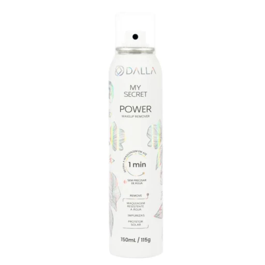 Dalla My Secret Power Removedor de Maquiagem 150ml
