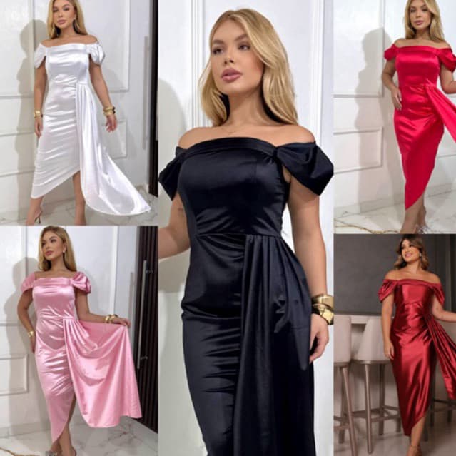 vestido feminino mídi de festa casamento convidada.