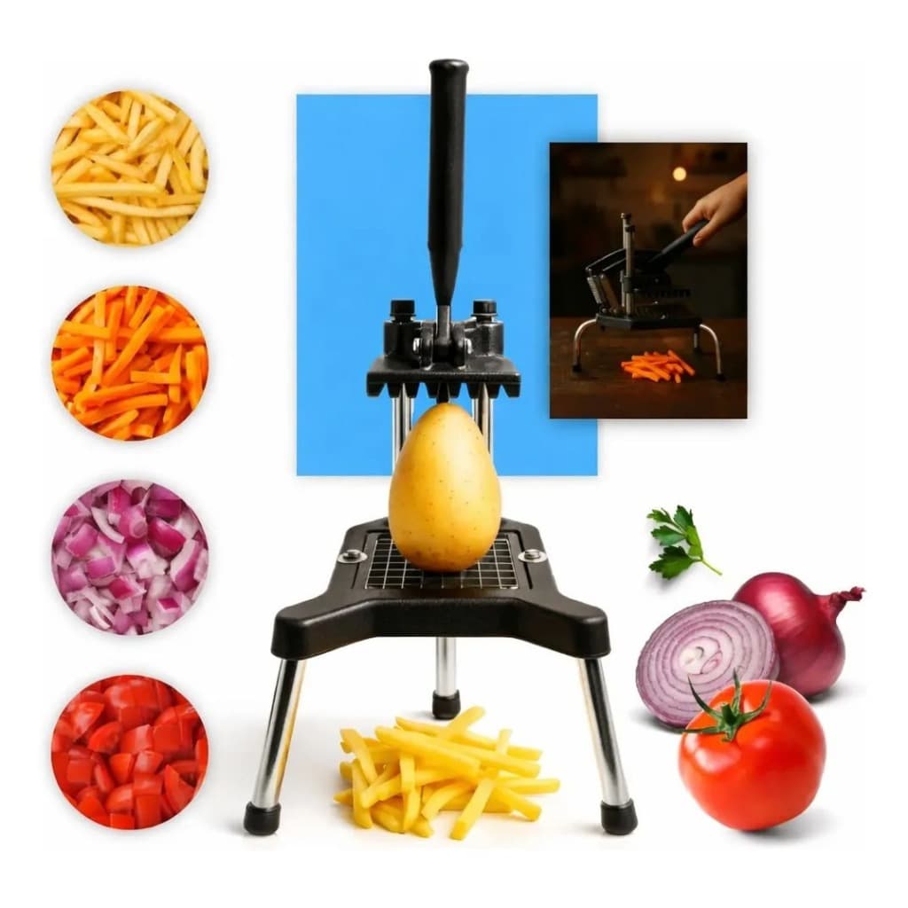 Cortador Picador De Legumes Batata Palito Tomate Vinagrete