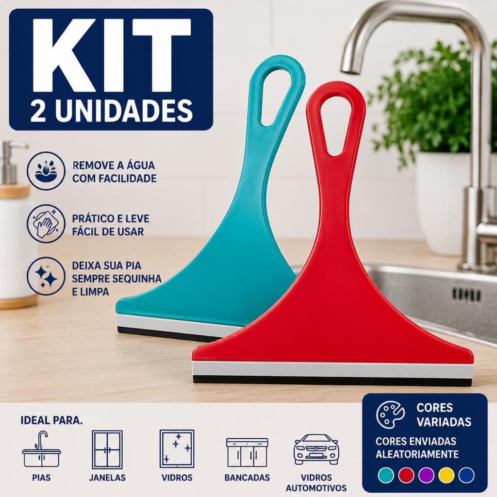 Kit 2 Rodos de Pia de Cozinha – Praticidade e Limpeza no Dia a Dia