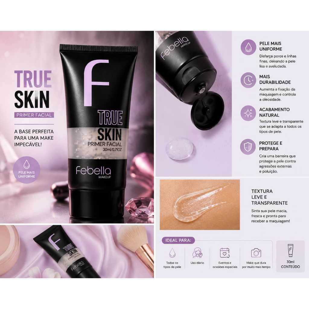 Primer Facial Febella True Skin