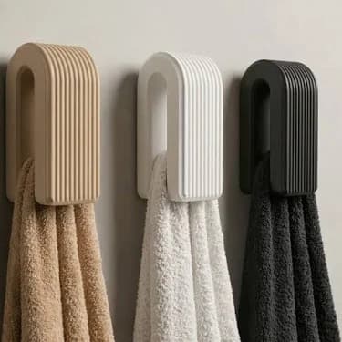 Suporte  para Toalha  de Banho e pano de Prato  Adesivo Fita 3M – Fixação Sem Furar Organizador de Cozinha Prático
