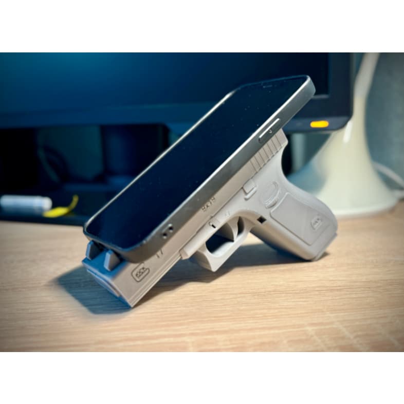 Suporte de Celular Setup Militar - Design Colecionável Tático em 3D 🎖️ G 17