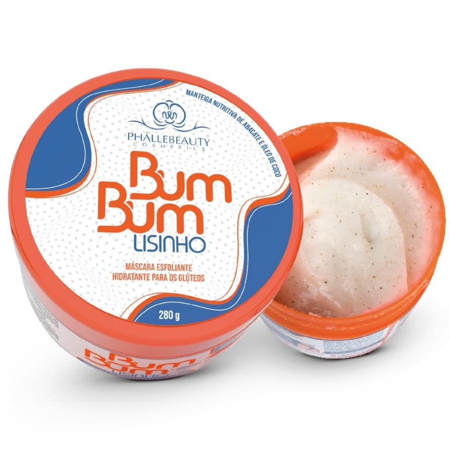 BumBum Lisinho Esfoliante e Hidratante De Glúteos 280g PhálleBeauty