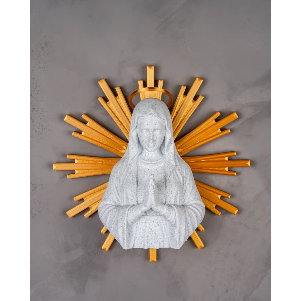 Busto Decorativo Nossa Senhora / Virgem Maria – Estátua Religiosa | Mesa ou Parede