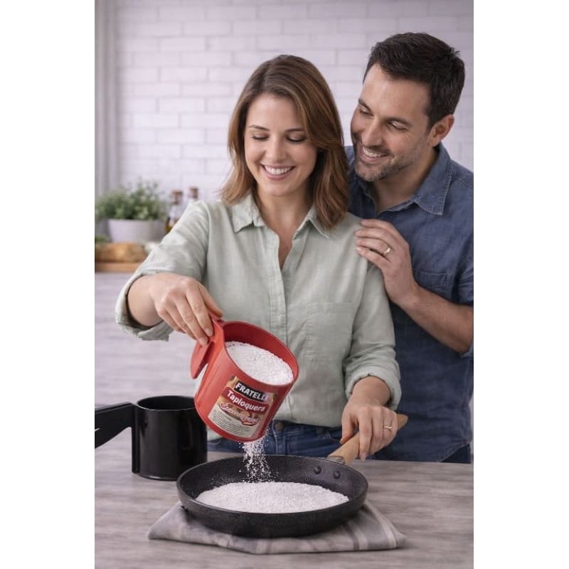Tapioqueira Manual Portatil Com Alca Acessorio Cozinha Para Tapioca Duravel Sortida